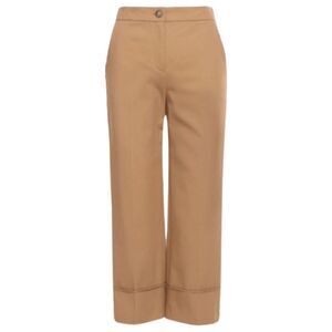 NWTs Marc Cain Cropped Cotton Trousers w/ Cuffs Size 4